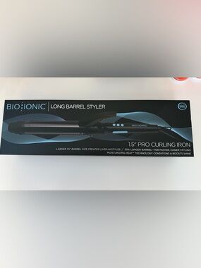 Bio Ionic 1.5" Pro Curling Iron - Black